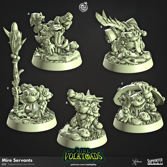 Mire Servants - Mire Volktoads | Cast N Play | Resin