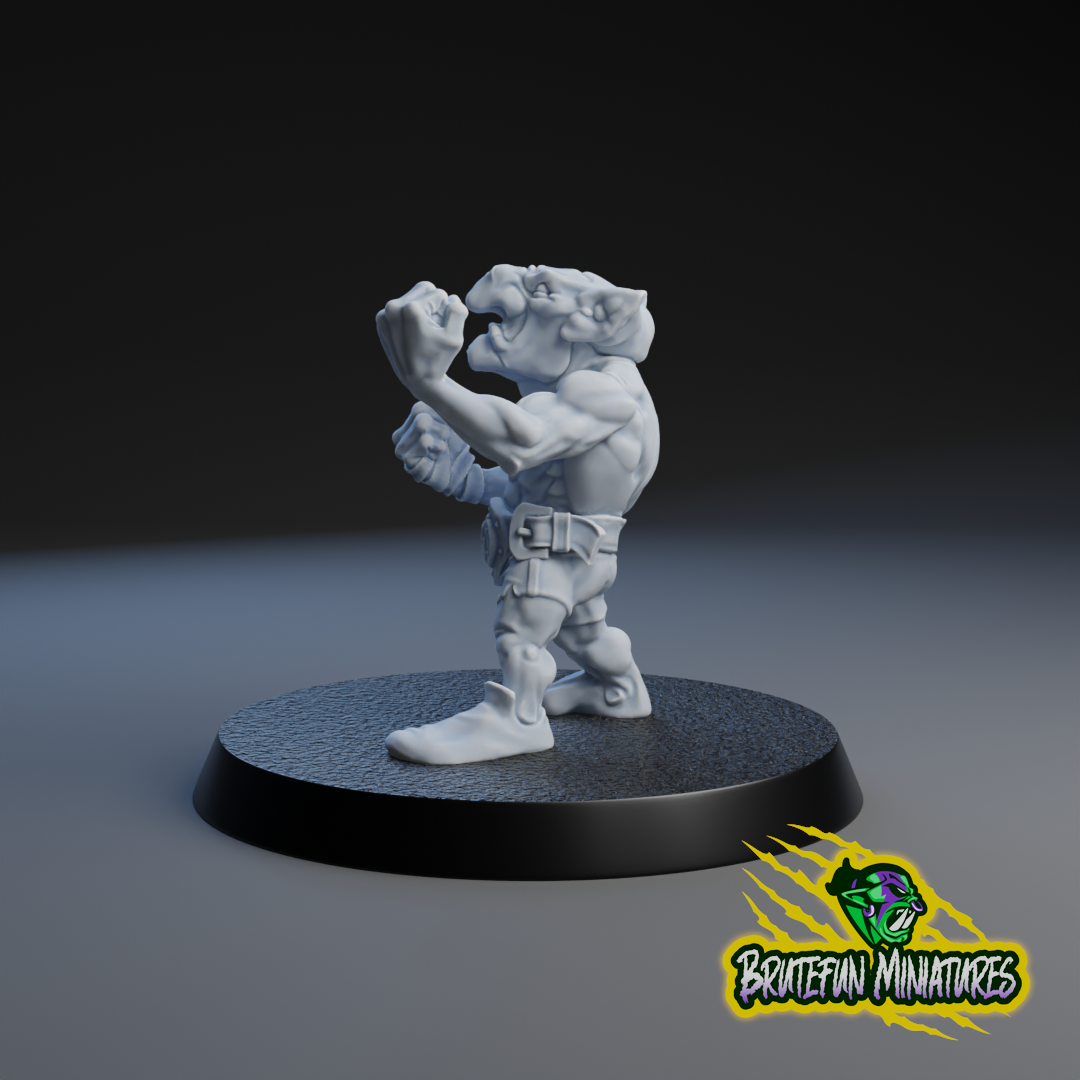 Black Orcs Team - Full Team (16 models) | Brutefun Miniatures | Resin