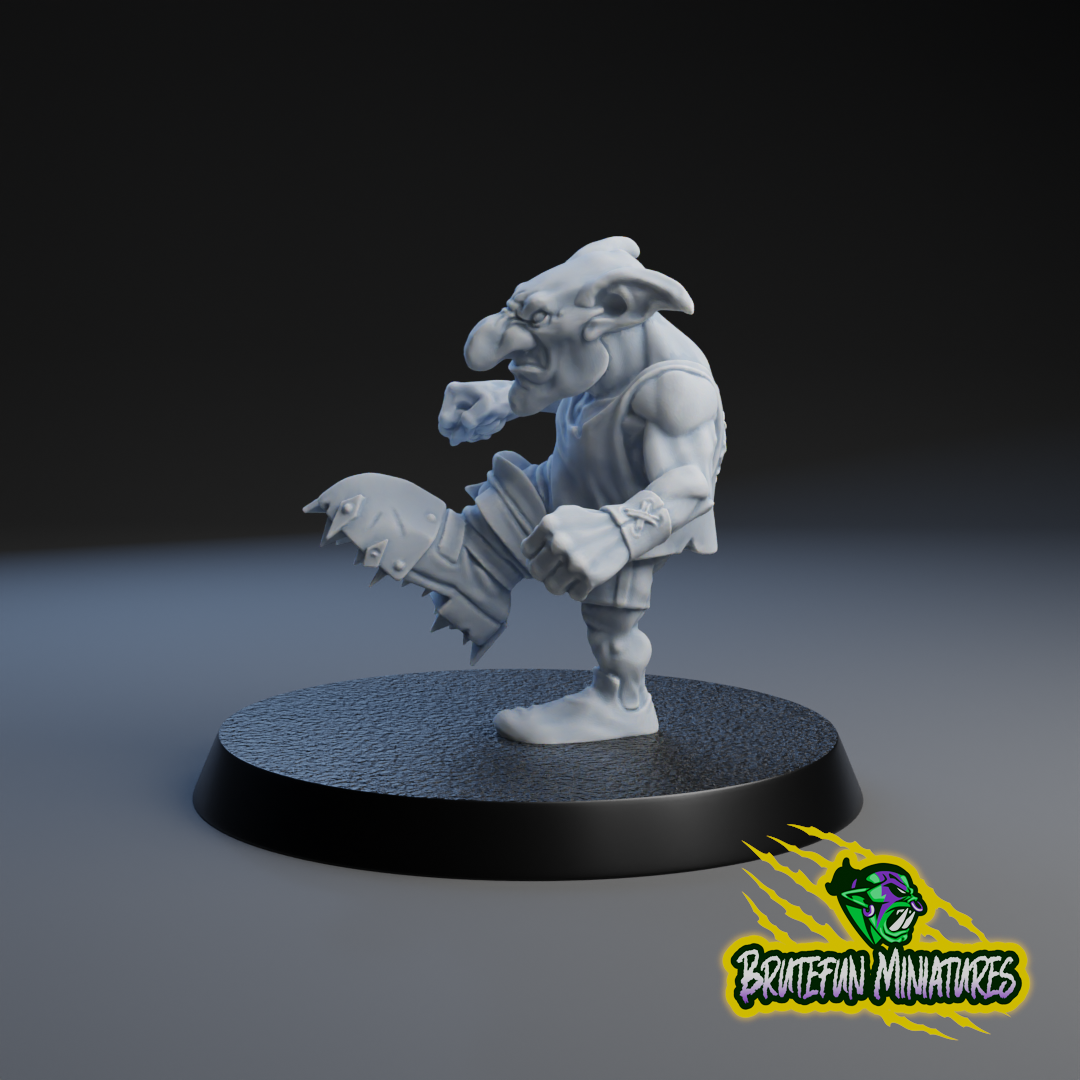 Black Orcs Team - Full Team (16 models) | Brutefun Miniatures | Resin