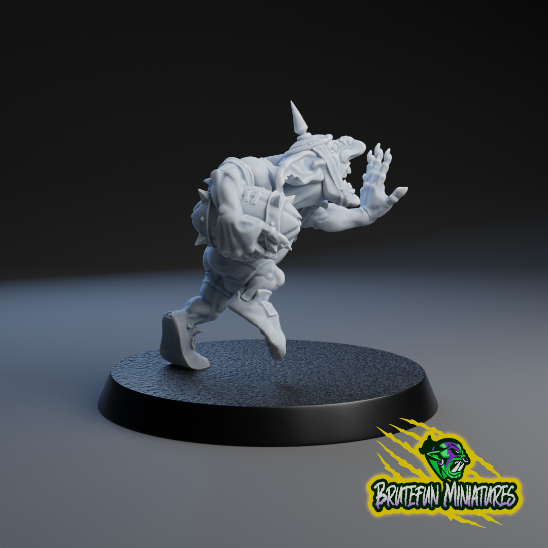 Black Orcs Team - Full Team (16 models) | Brutefun Miniatures | Resin