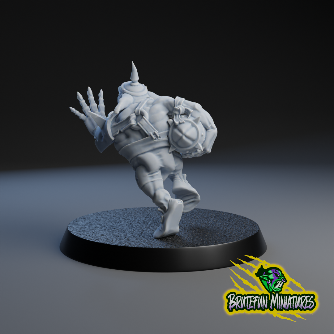 Black Orcs Team - Full Team (16 models) | Brutefun Miniatures | Resin