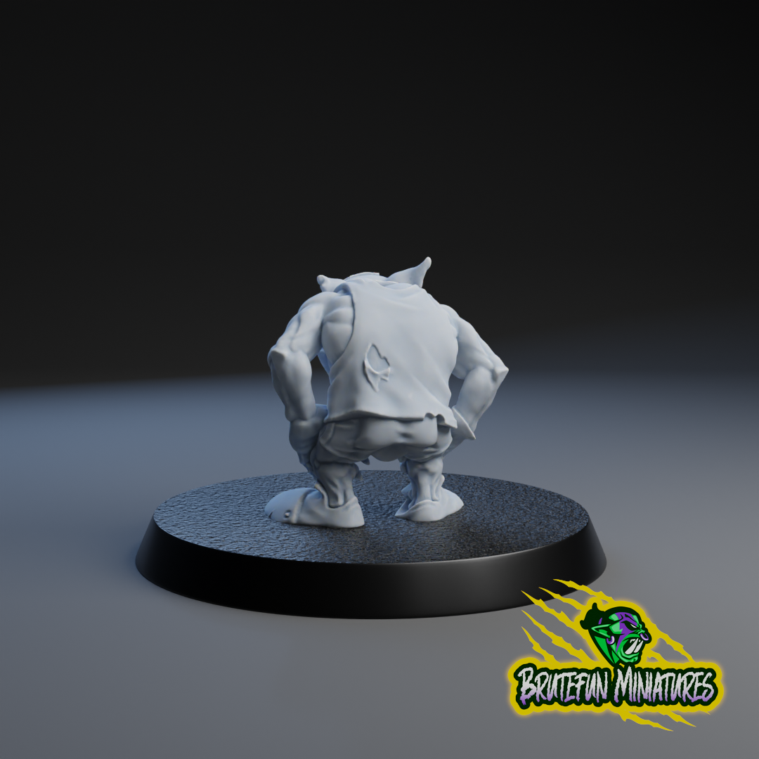 Black Orcs Team - Full Team (16 models) | Brutefun Miniatures | Resin