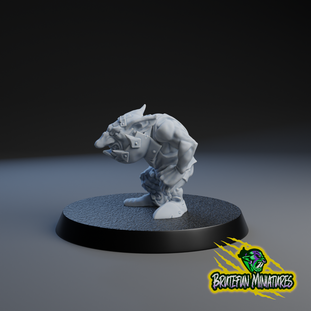 Black Orcs Team - Full Team (16 models) | Brutefun Miniatures | Resin