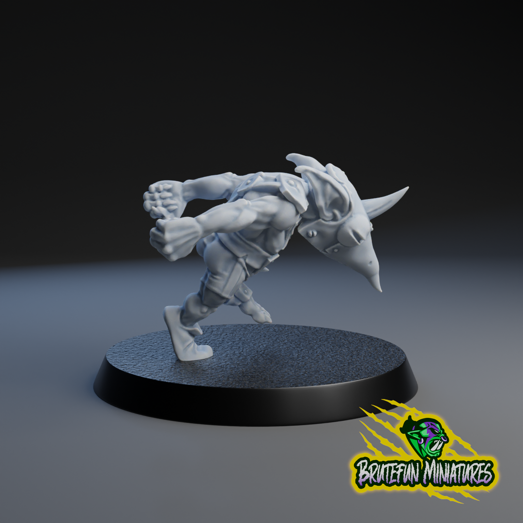 Black Orcs Team - Full Team (16 models) | Brutefun Miniatures | Resin