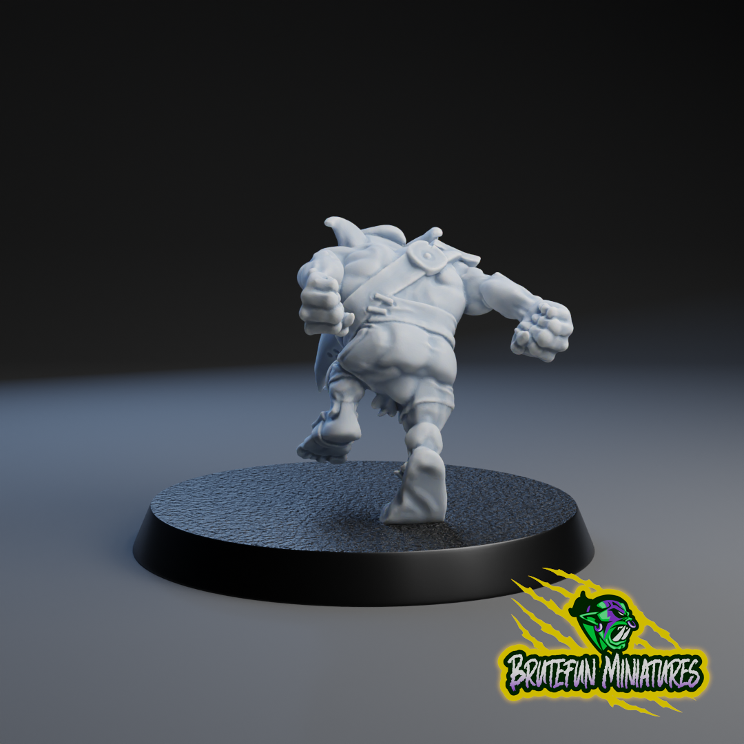 Black Orcs Team - Full Team (16 models) | Brutefun Miniatures | Resin