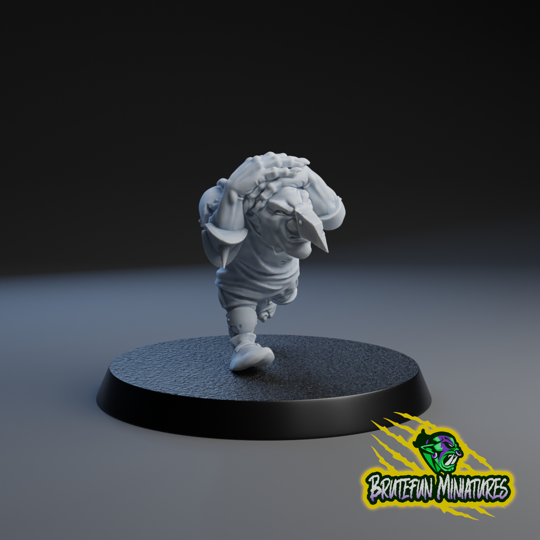 Black Orcs Team - Full Team (16 models) | Brutefun Miniatures | Resin