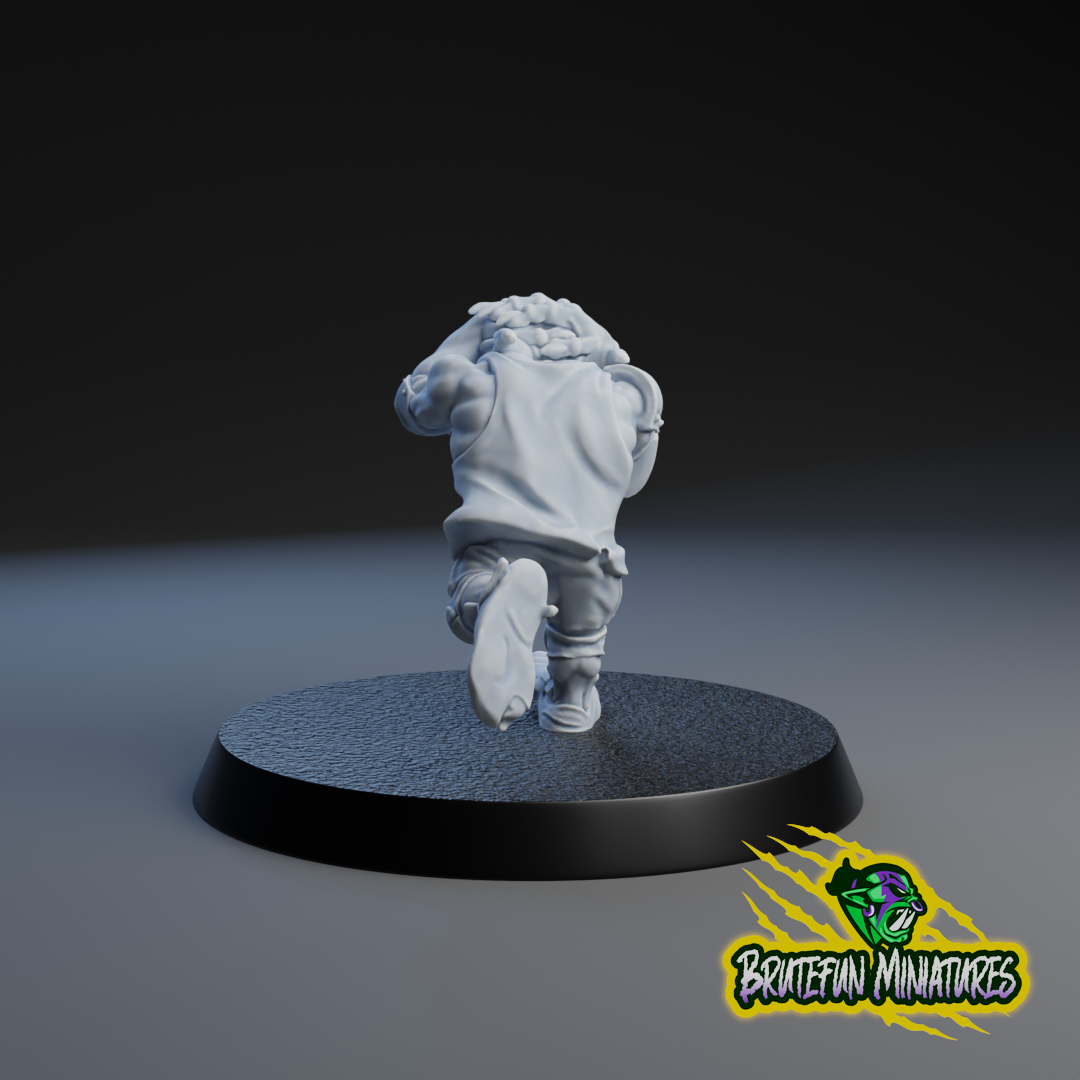 Black Orcs Team - Full Team (16 models) | Brutefun Miniatures | Resin