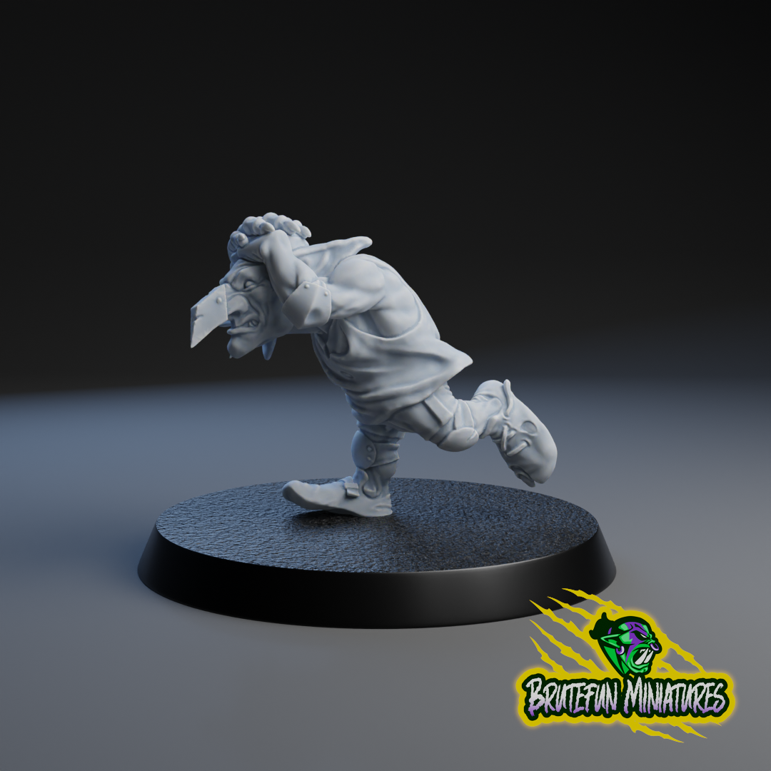 Black Orcs Team - Full Team (16 models) | Brutefun Miniatures | Resin