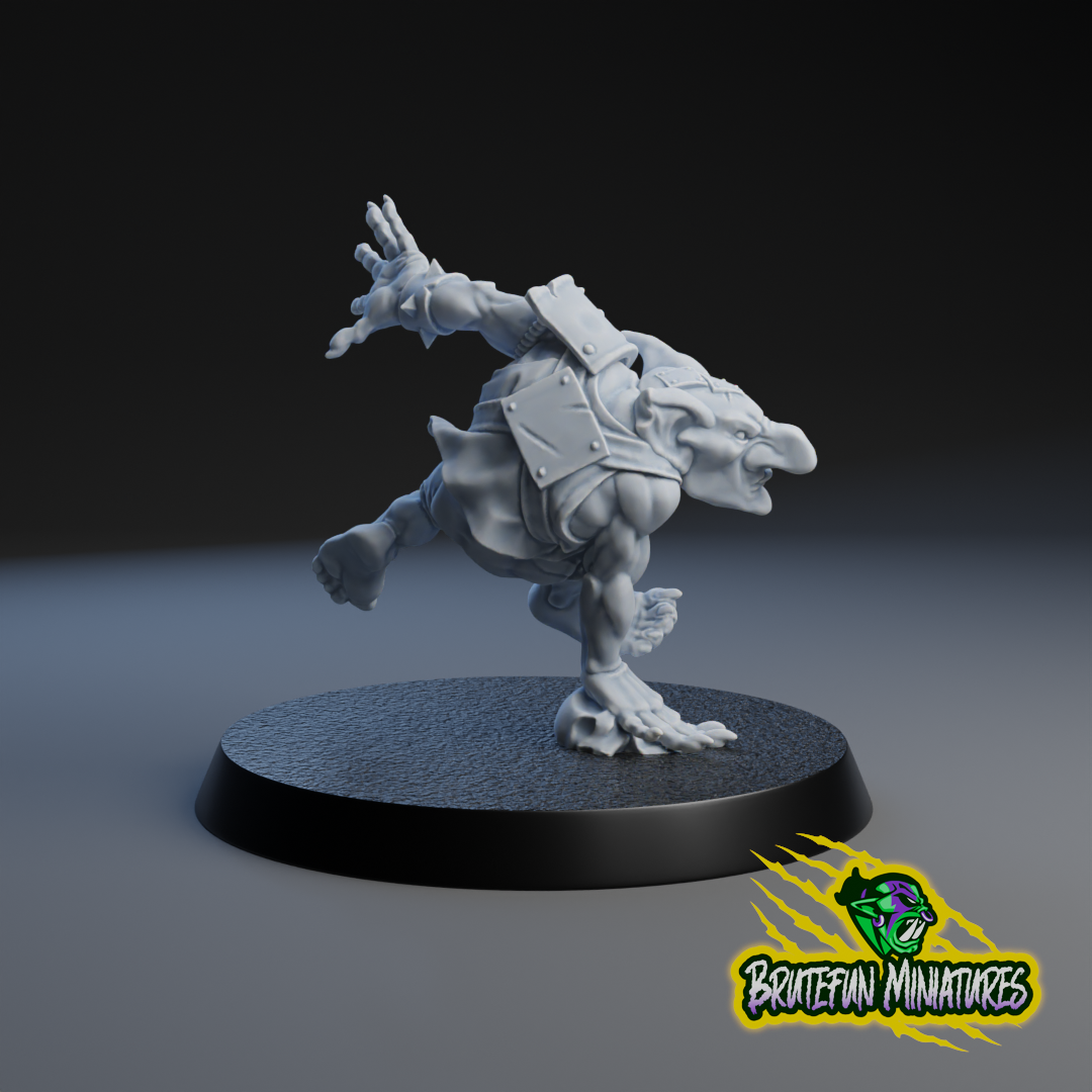 Black Orcs Team - Full Team (16 models) | Brutefun Miniatures | Resin