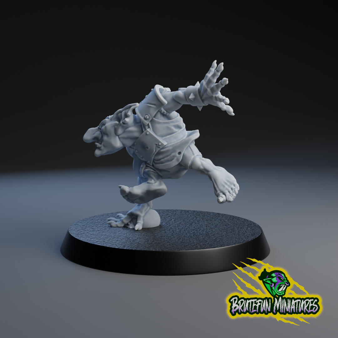 Black Orcs Team - Full Team (16 models) | Brutefun Miniatures | Resin