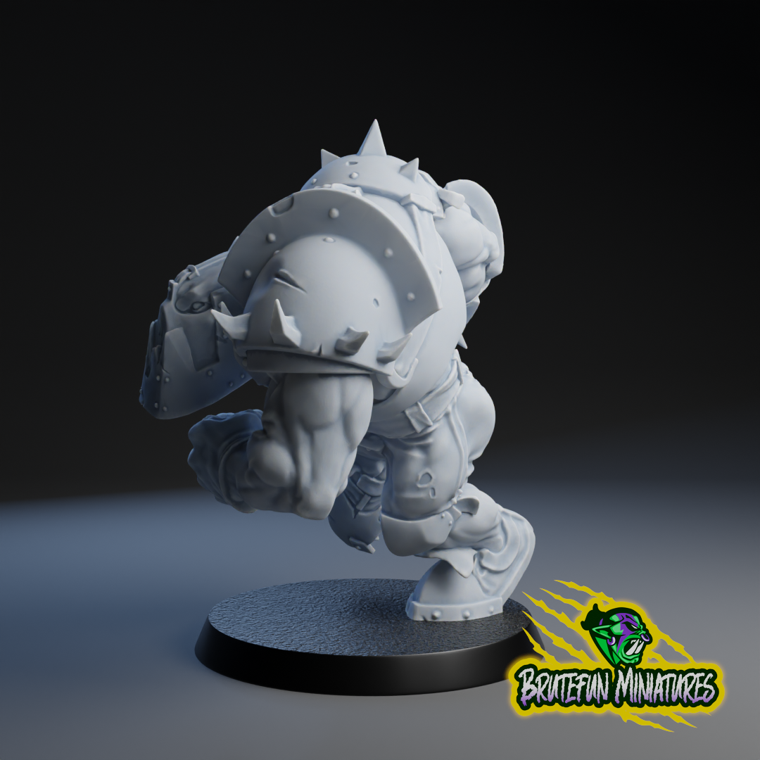 Black Orcs Team - Full Team (16 models) | Brutefun Miniatures | Resin