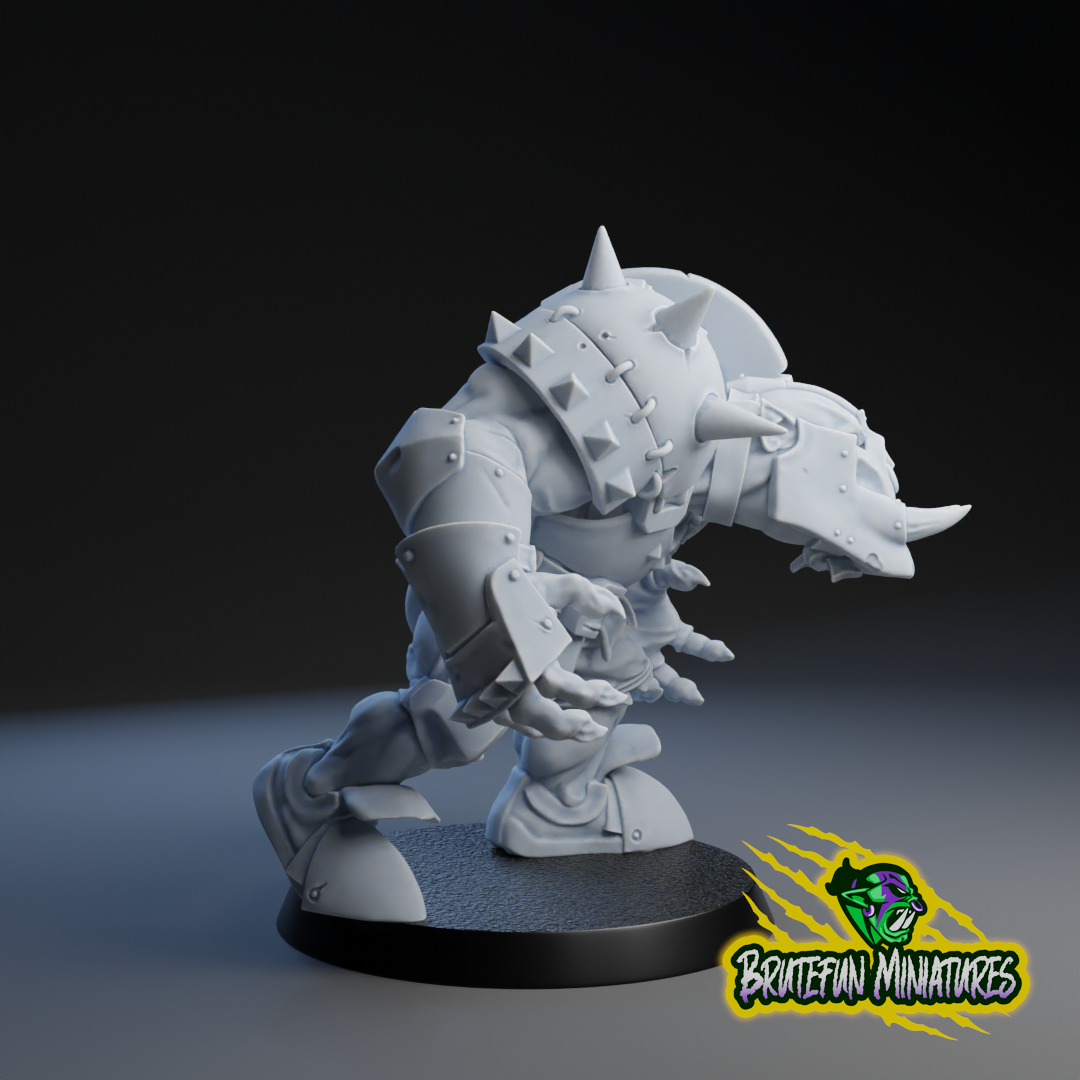 Black Orcs Team - Full Team (16 models) | Brutefun Miniatures | Resin