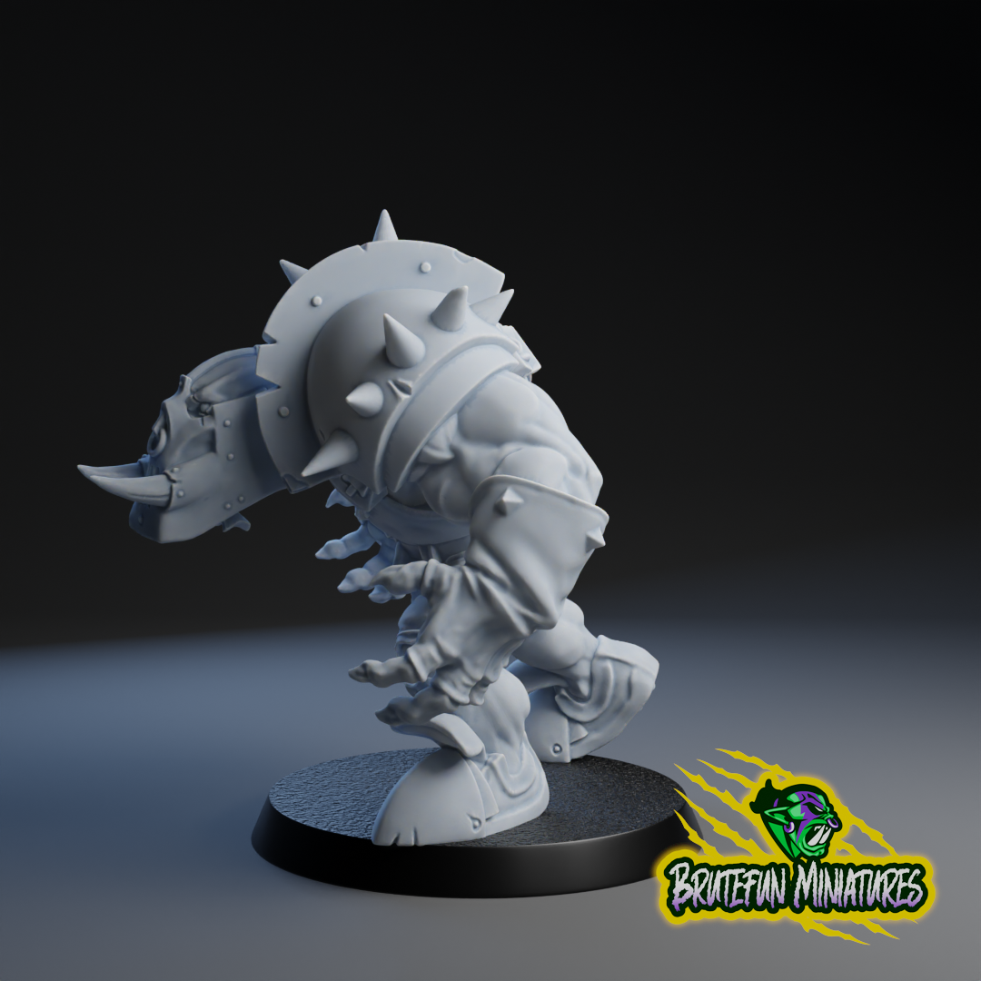 Black Orcs Team - Full Team (16 models) | Brutefun Miniatures | Resin