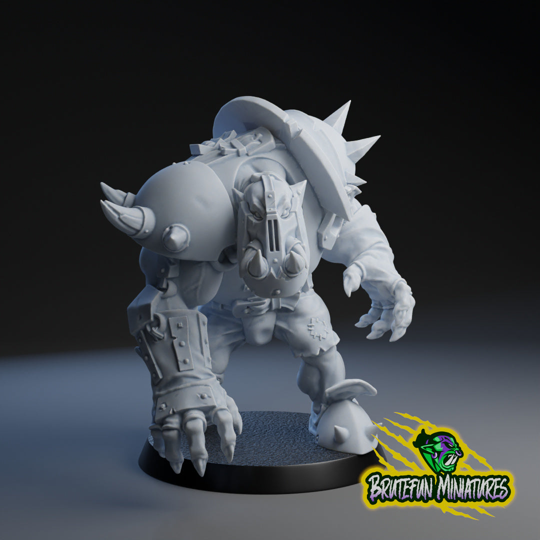 Black Orcs Team - Individual Models | Brutefun Miniatures | Resin
