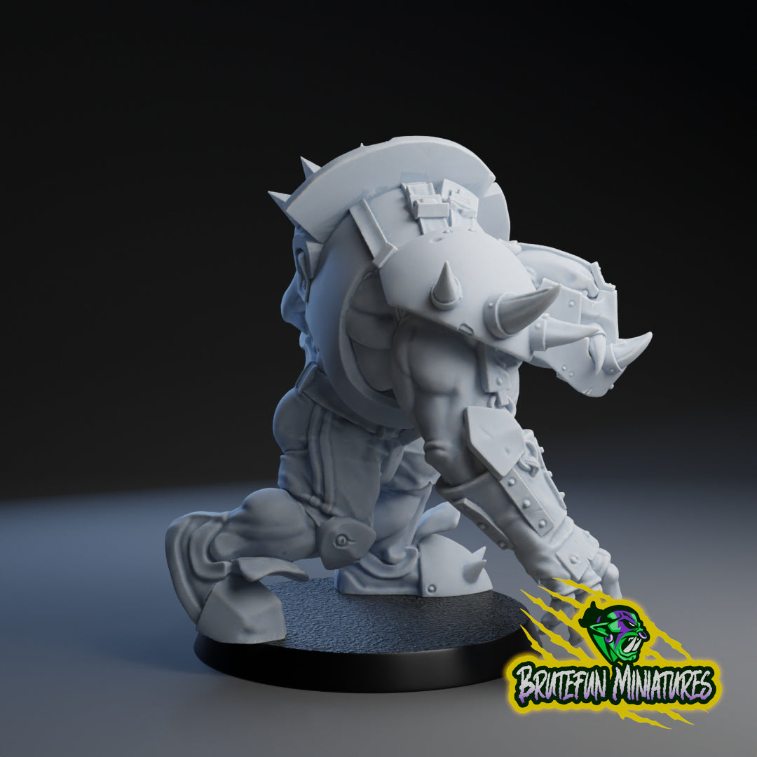 Black Orcs Team - Full Team (16 models) | Brutefun Miniatures | Resin