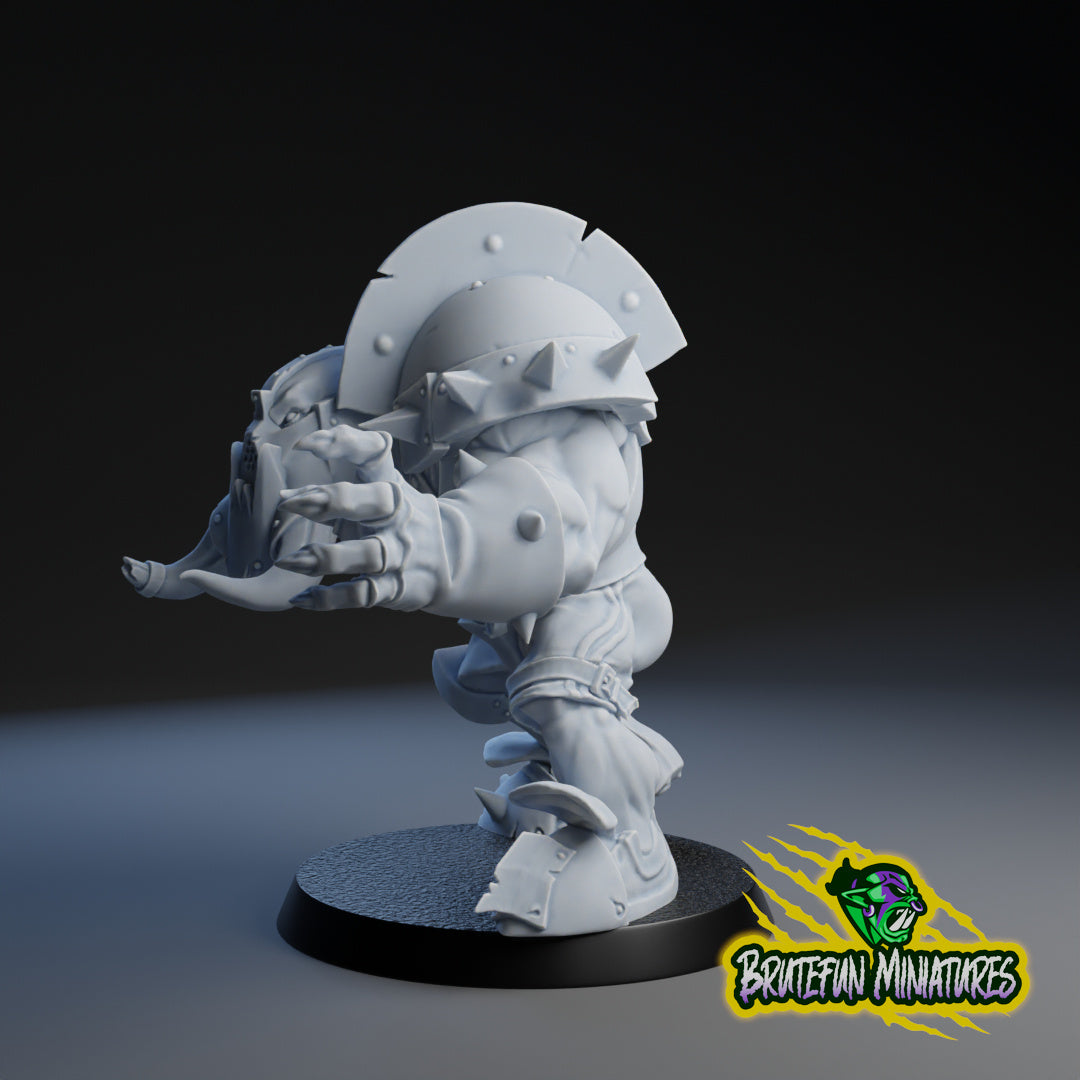 Black Orcs Team - Full Team (16 models) | Brutefun Miniatures | Resin