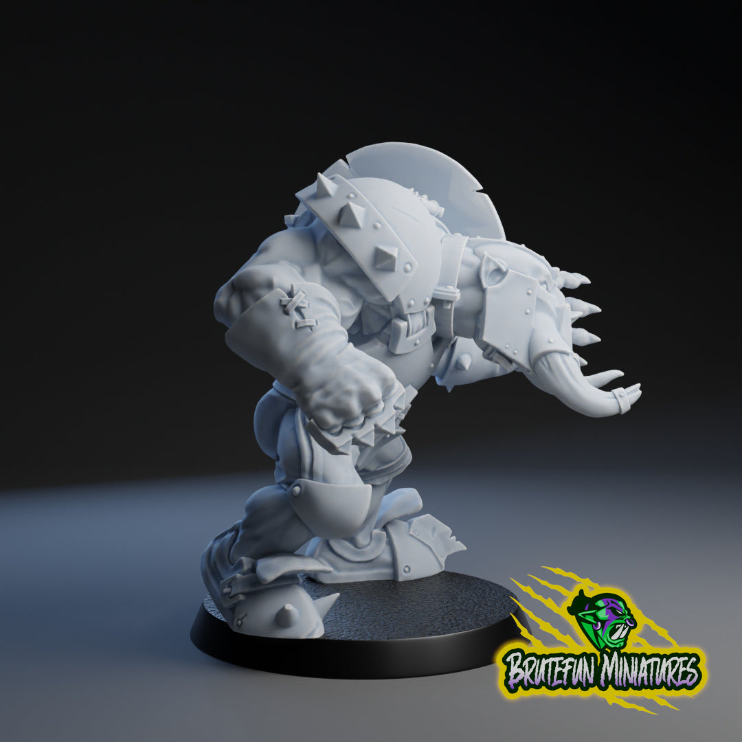 Black Orcs Team - Full Team (16 models) | Brutefun Miniatures | Resin