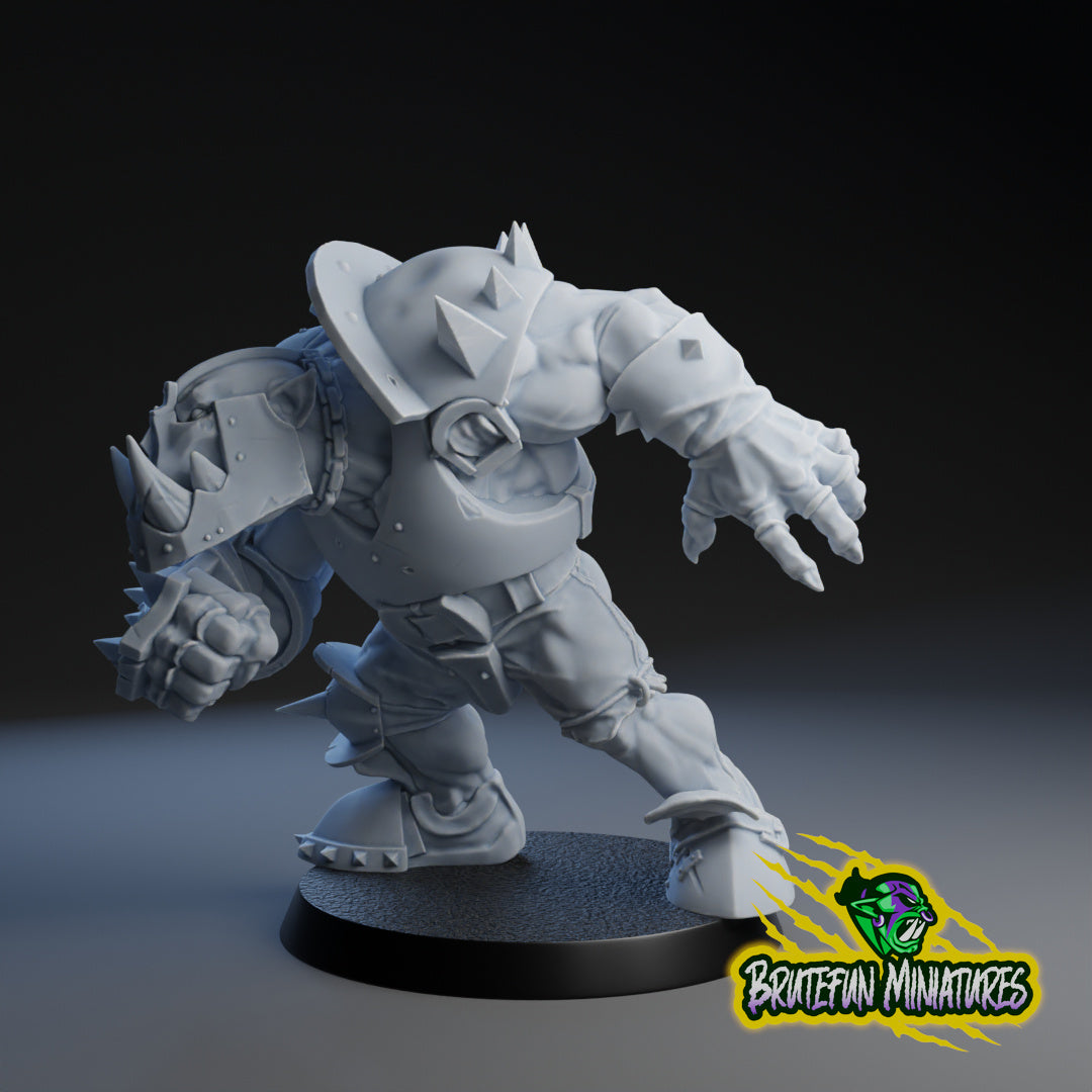 Black Orcs Team - Full Team (16 models) | Brutefun Miniatures | Resin