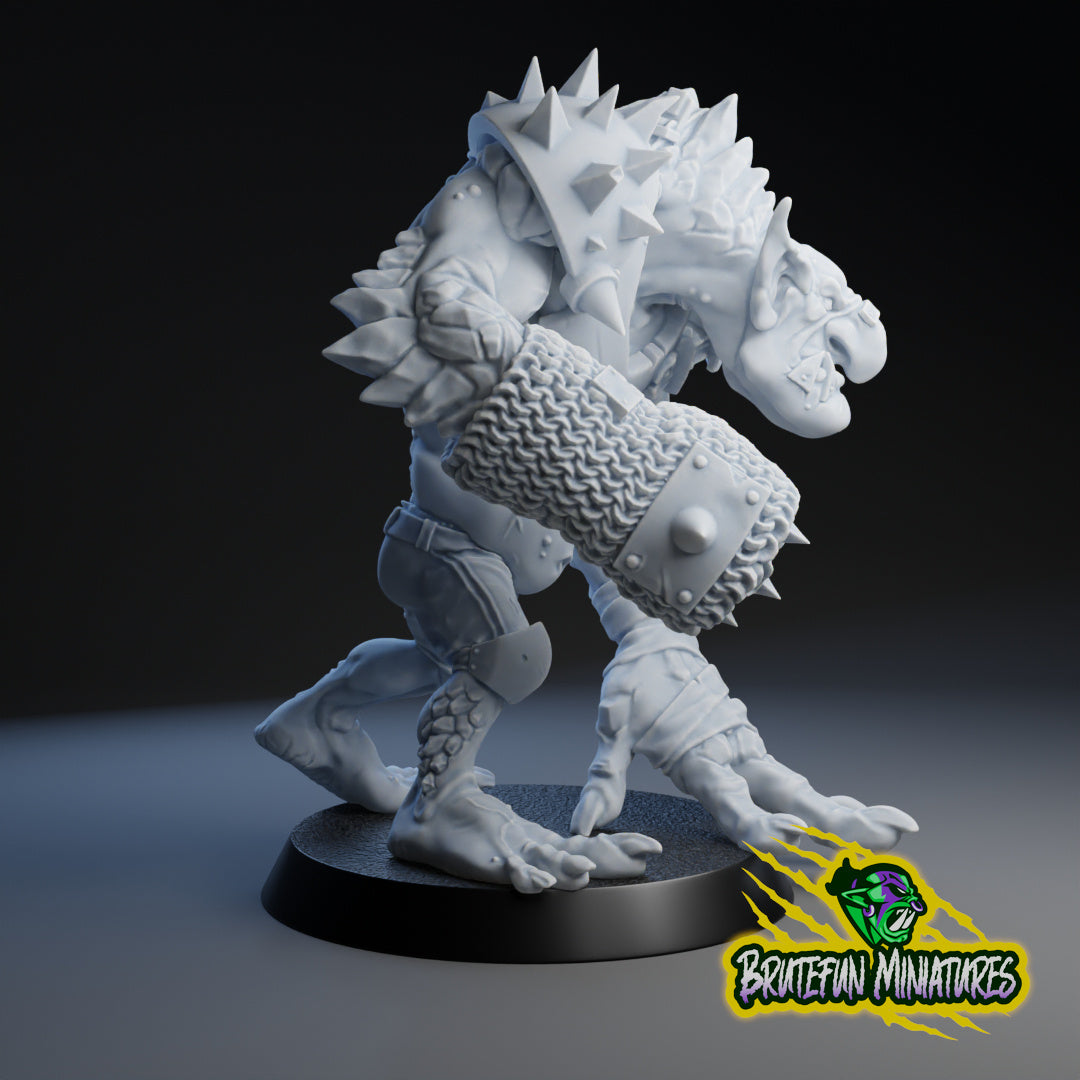 Black Orcs Team - Full Team (16 models) | Brutefun Miniatures | Resin