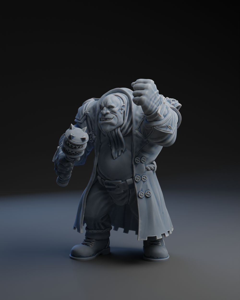 Robert Paulson - Legendary Fantasy Football Announcer & Player | UGNI Miniatures | Resin