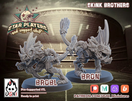Brobl & Bron | UGNI Miniatures | Resin