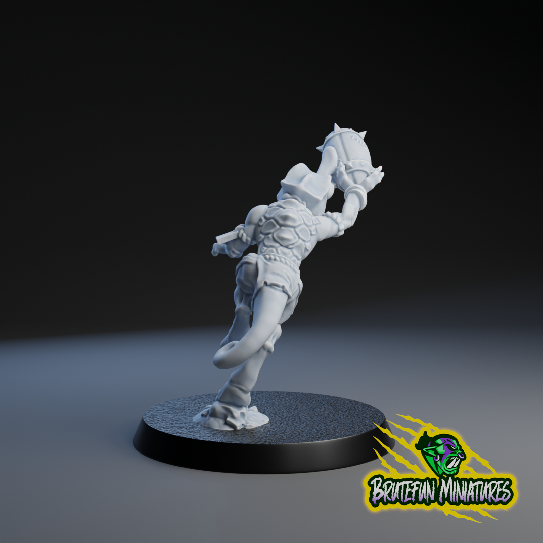 Lizardmen Team - Individual Models | Brutefun Miniatures | Resin