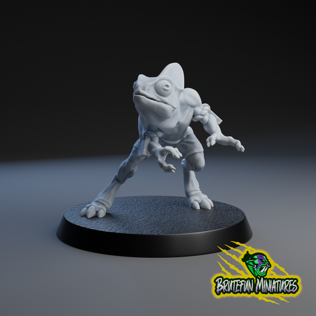 Lizardmen Team - Full Team (22 models) | Brutefun Miniatures | Resin