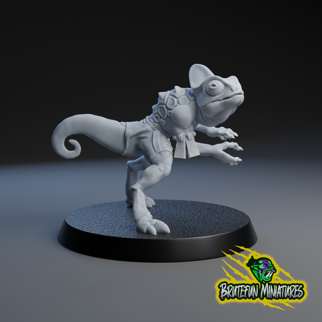 Lizardmen Team - Individual Models | Brutefun Miniatures | Resin