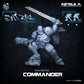 Exo-Militia - Nebula Skirmish Wargame | Cast N Play | Resin