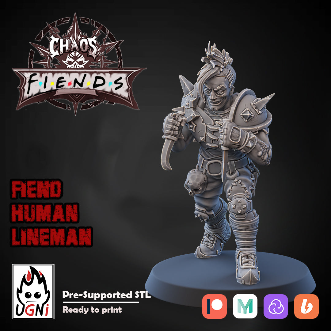 Fiends of Chaos - Chaos Team | UGNI Miniatures | Resin