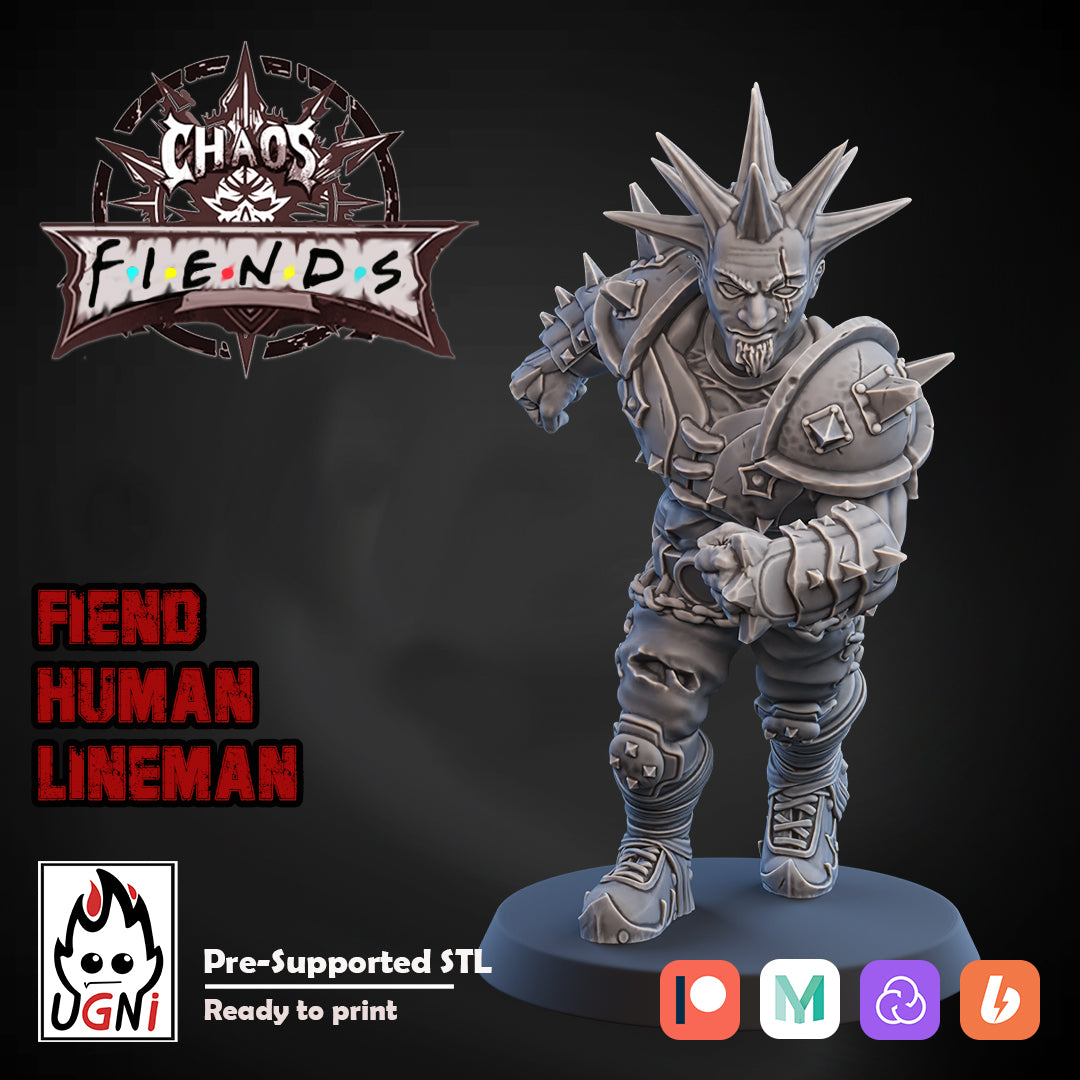 Fiends of Chaos - Chaos Team | UGNI Miniatures | Resin