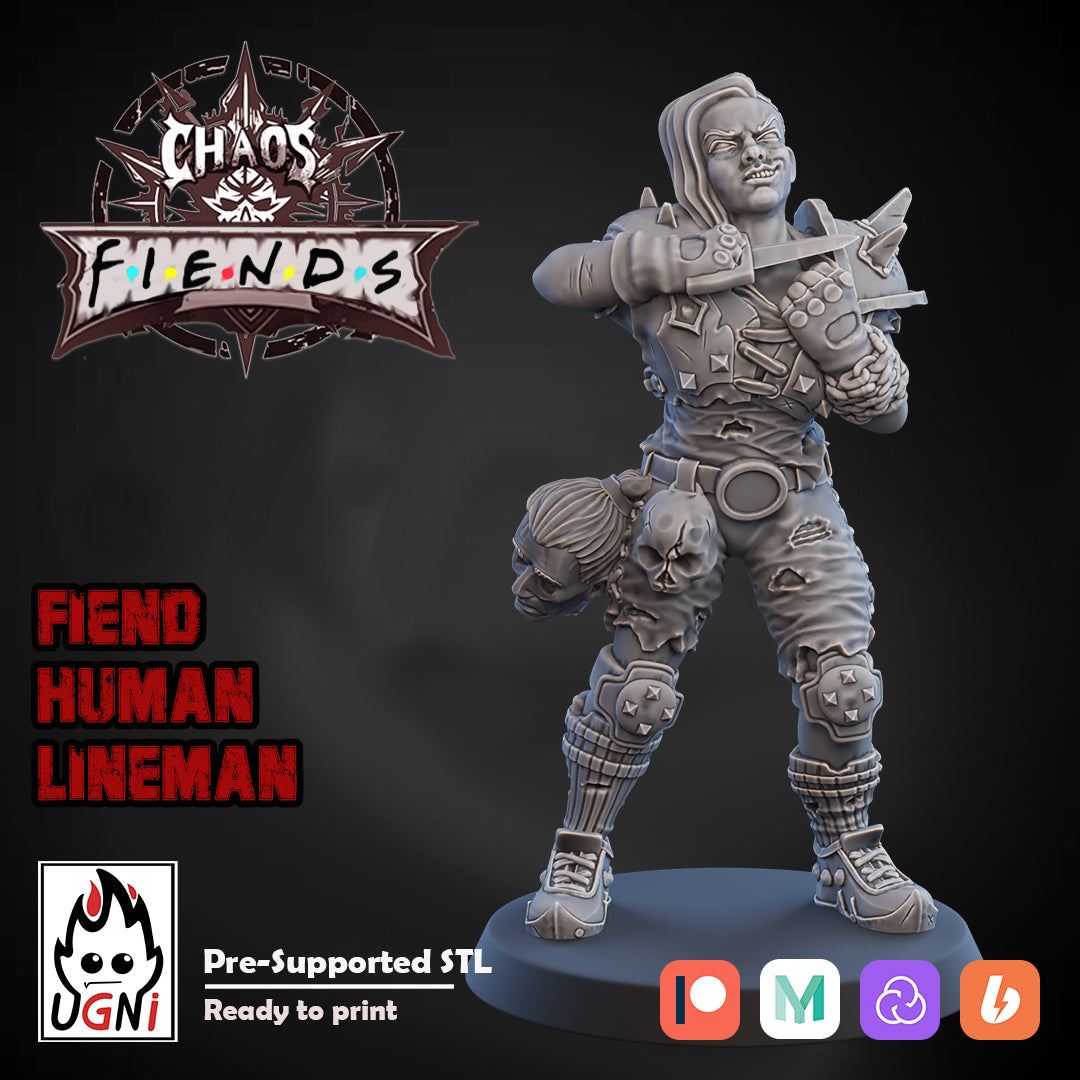 Fiends of Chaos - Chaos Team | UGNI Miniatures | Resin