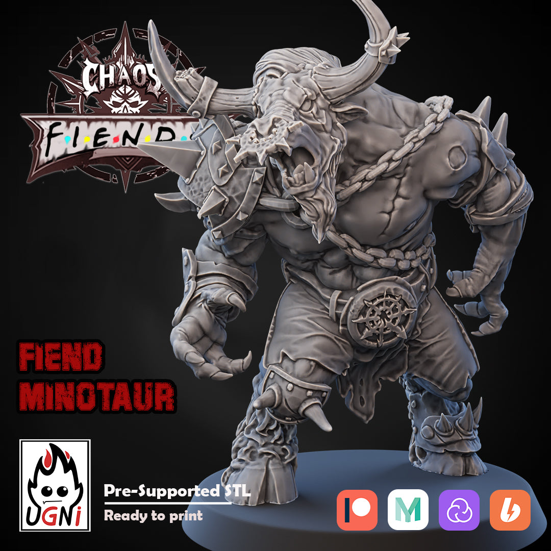 Fiends of Chaos - Chaos Team | UGNI Miniatures | Resin