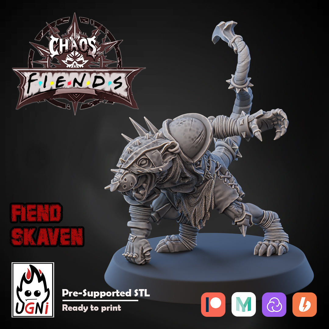 Fiends of Chaos - Chaos Team | UGNI Miniatures | Resin