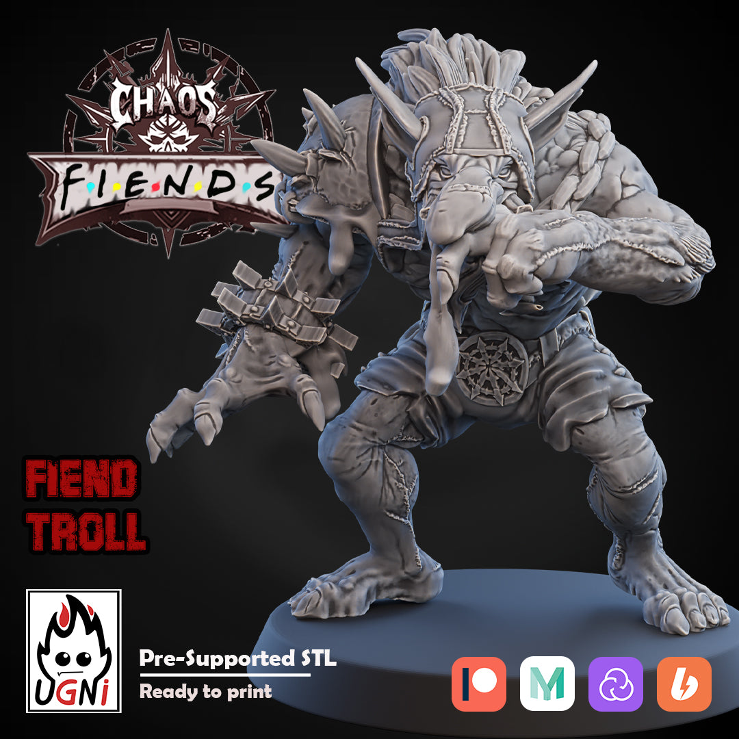 Fiends of Chaos - Chaos Team | UGNI Miniatures | Resin