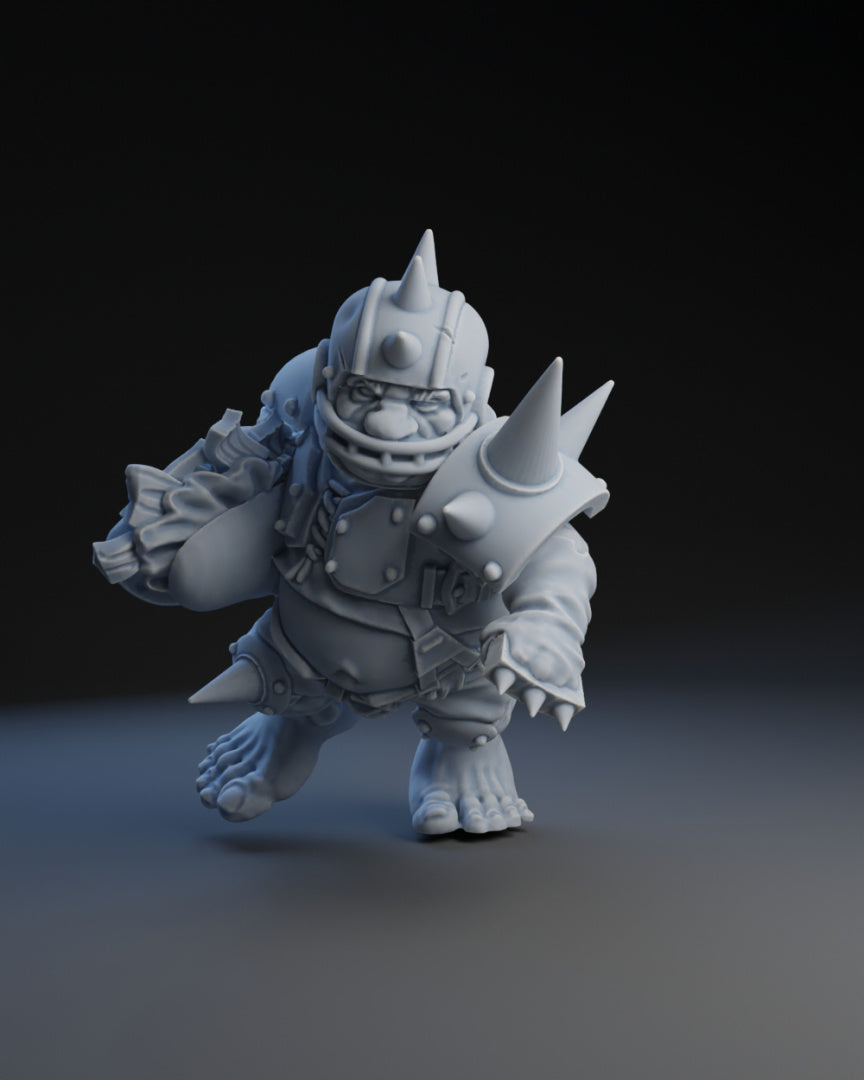 Halfling Blitzer Star Player | Brutefun Miniatures | Resin