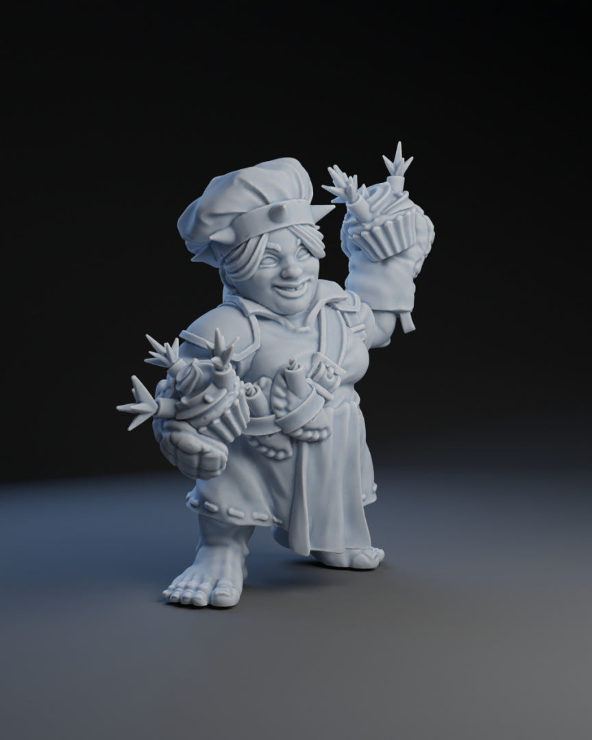 Halfling Bomber Star Player | Brutefun Miniatures | Resin