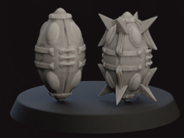 High Elves Team Footballs - High Elves | UGNI Miniatures | Resin