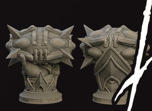 High Elves Team Markers - High Elves | UGNI Miniatures | Resin