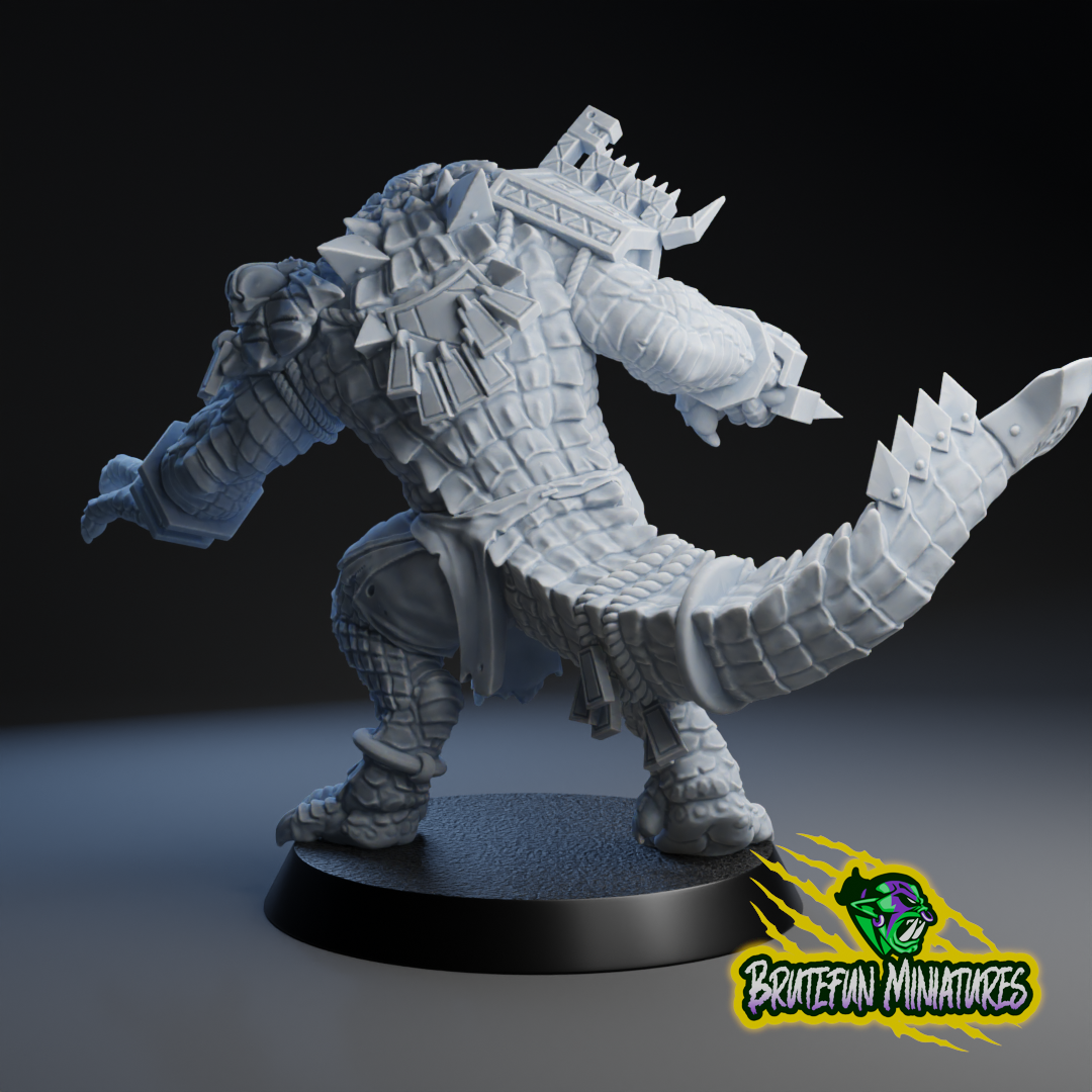 Lizardmen Team - Individual Models | Brutefun Miniatures | Resin