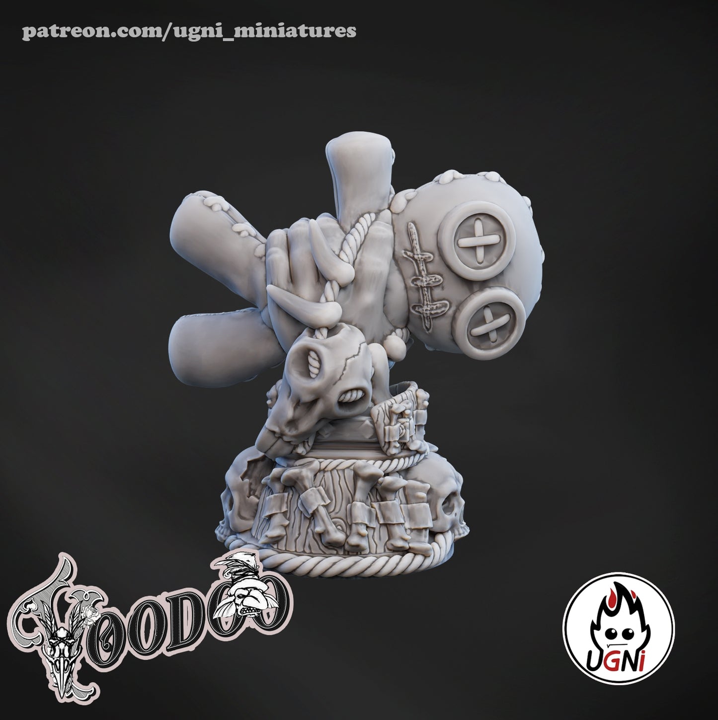 Ogres Team - Voodoo Ogres | UGNI Miniatures | Resin