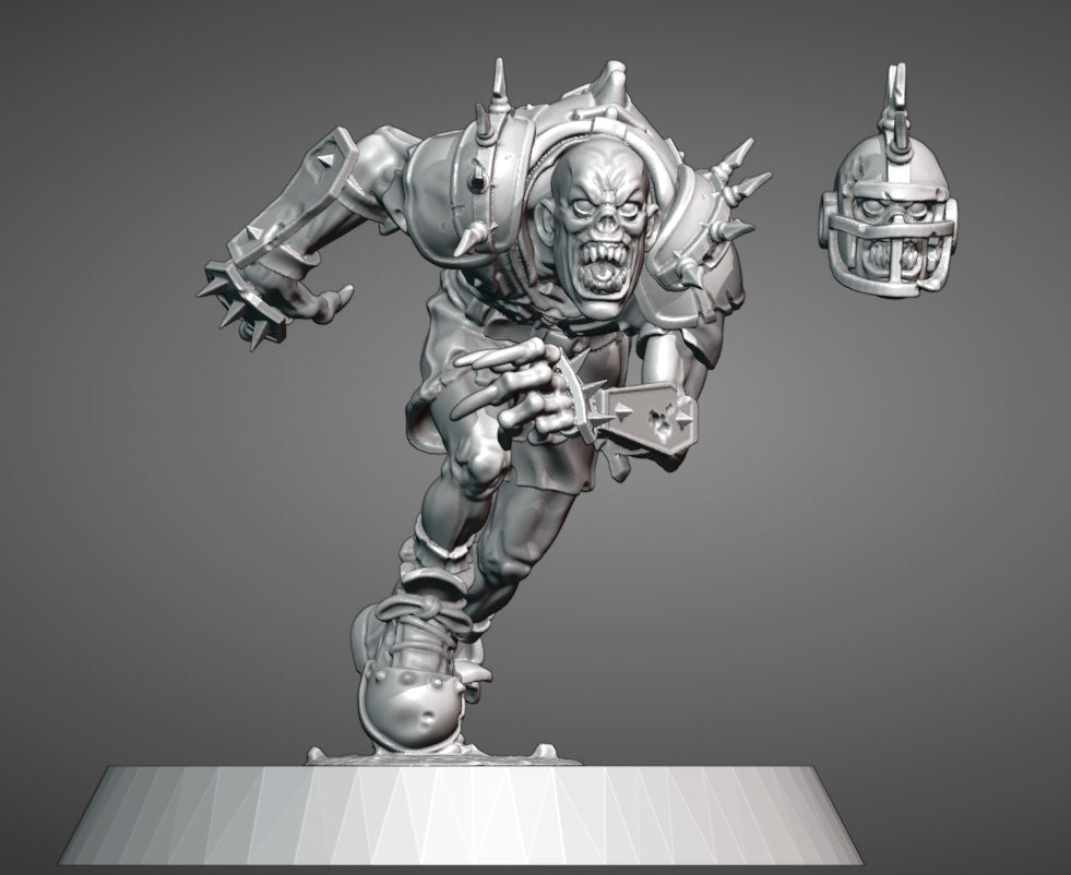 Necromancer's Horrors Team - Full Team without Star Players | Brutefun Miniatures | Resin