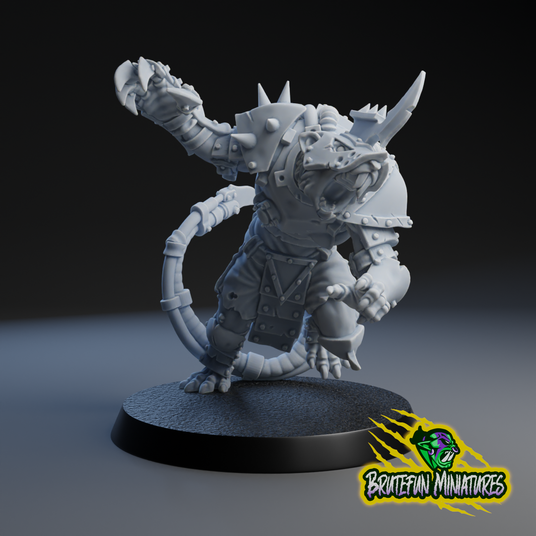 Tech Rats Team | Brutefun Miniatures | Resin