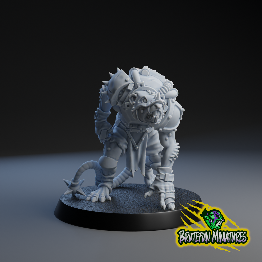 Tech Rats Team | Brutefun Miniatures | Resin