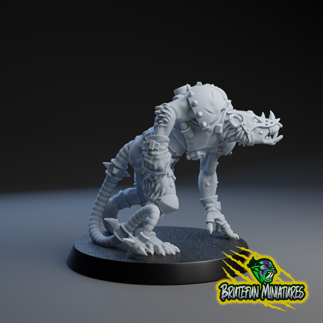 Tech Rats Team | Brutefun Miniatures | Resin