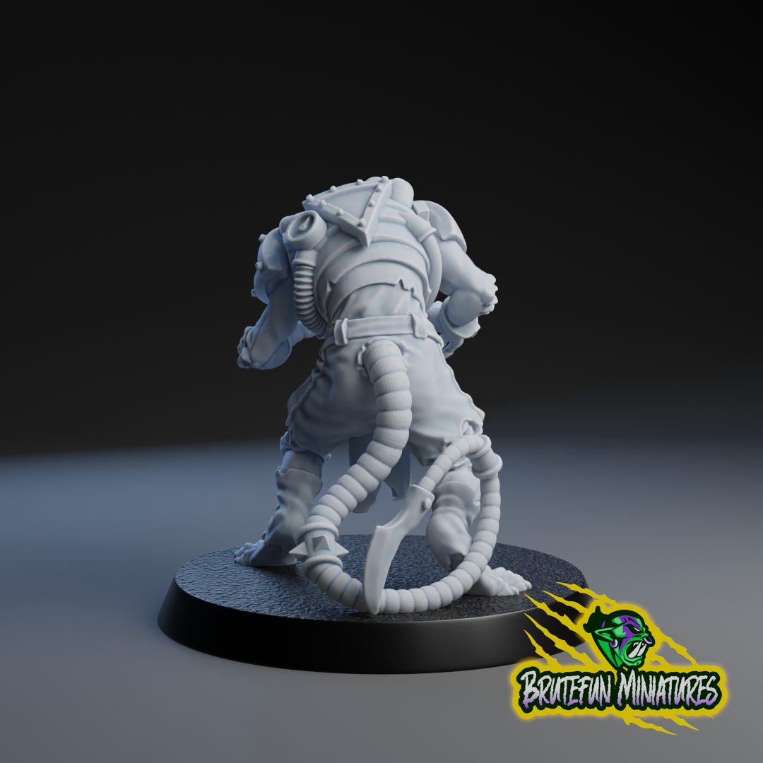 Tech Rats Team | Brutefun Miniatures | Resin