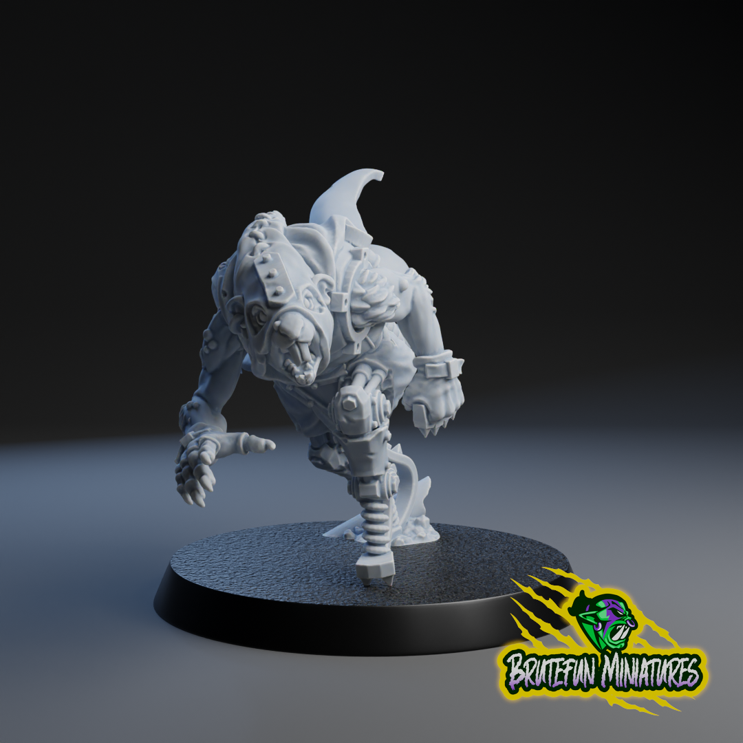 Tech Rats Team | Brutefun Miniatures | Resin