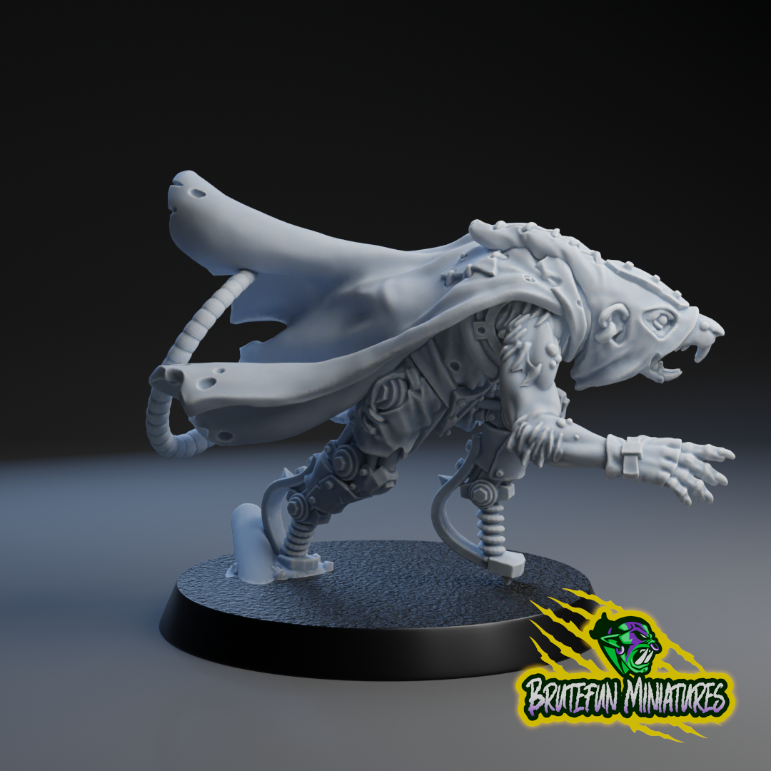Tech Rats Team | Brutefun Miniatures | Resin