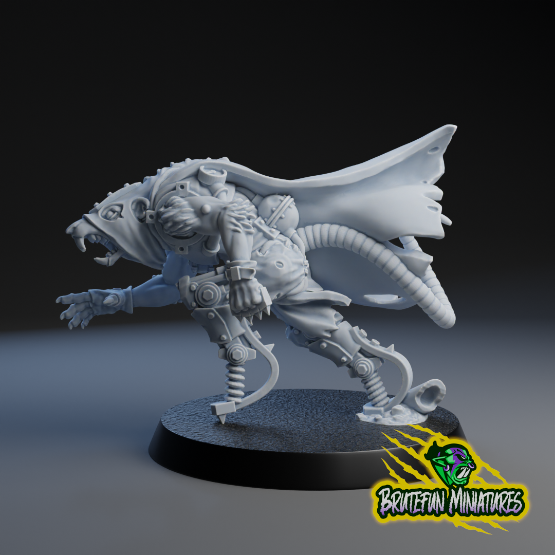 Tech Rats Team | Brutefun Miniatures | Resin