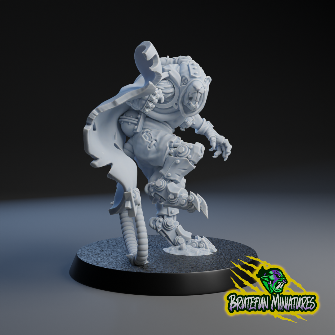 Tech Rats Team | Brutefun Miniatures | Resin